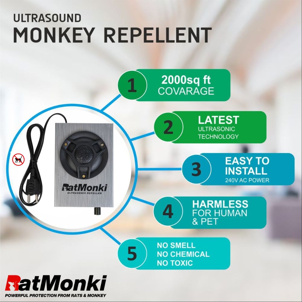 Monkey ultrasonic Repellent