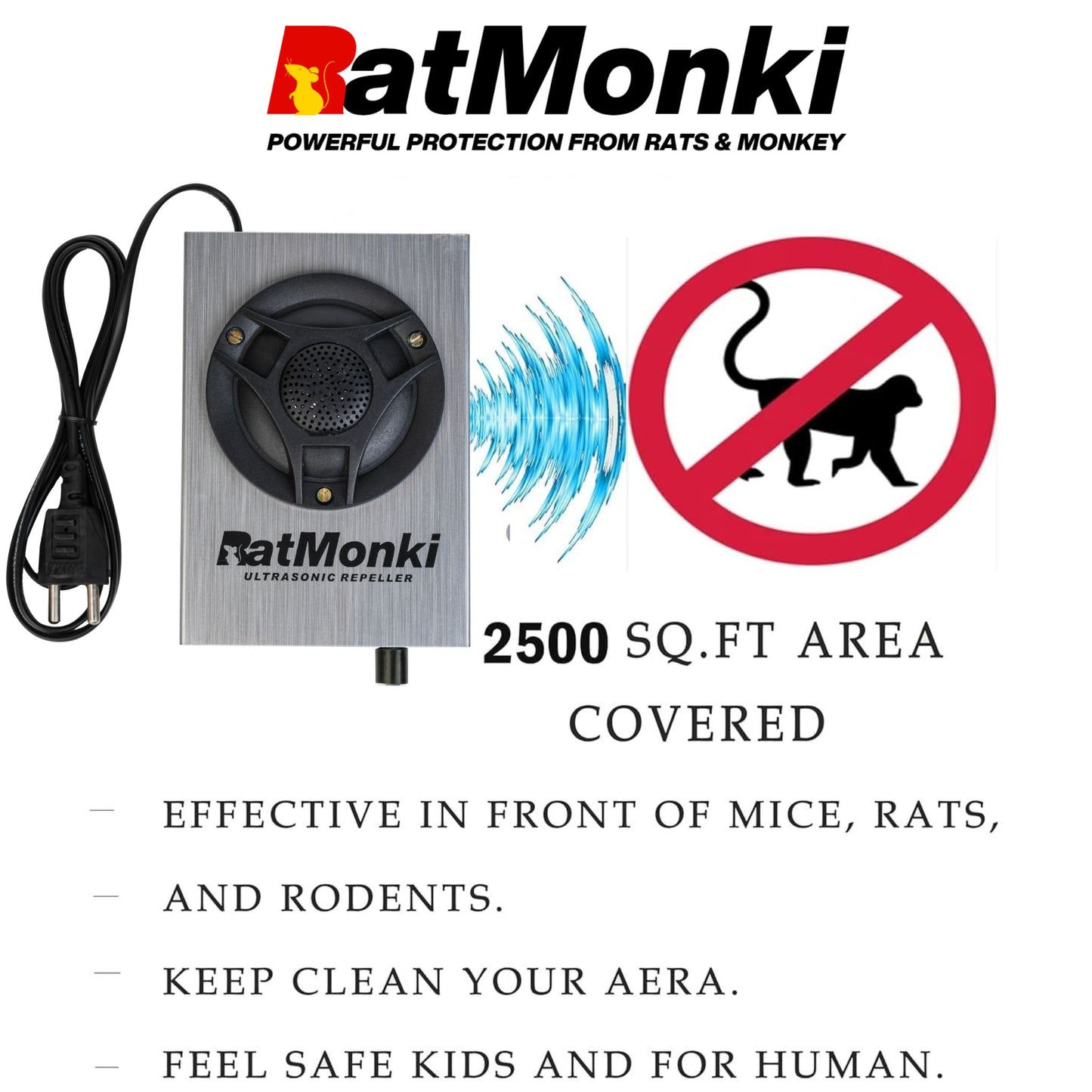 Monkey ultrasonic Repellent