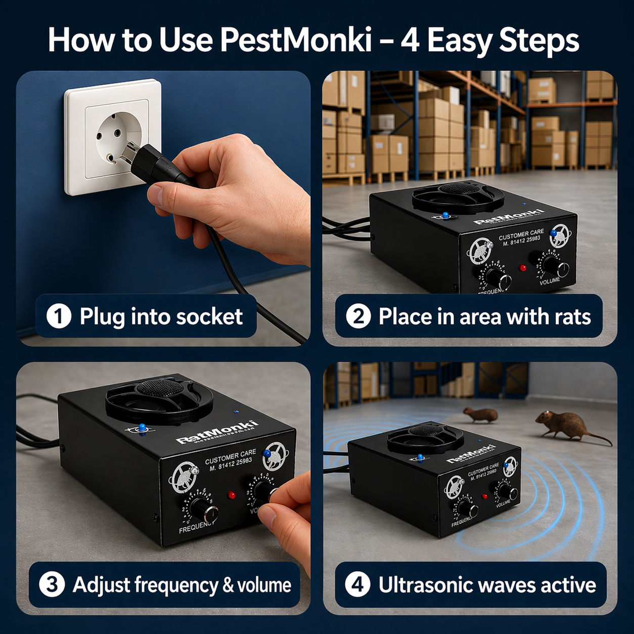 Rat Ultrasonic Repellent