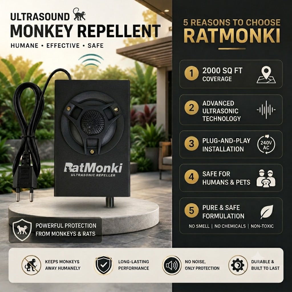 Monkey ultrasonic Repellent
