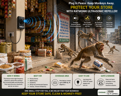 Monkey ultrasonic Repellent