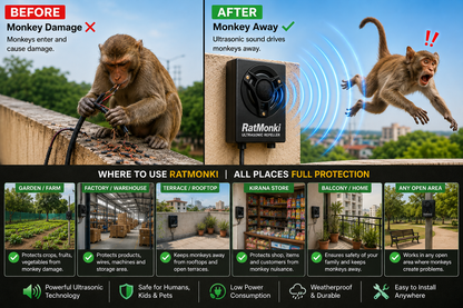 Monkey ultrasonic Repellent