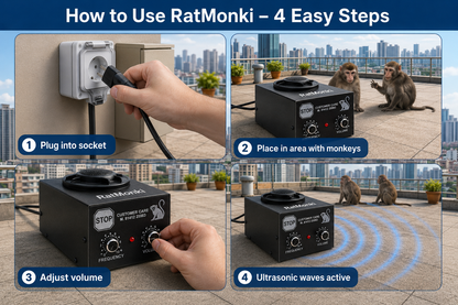 Monkey ultrasonic Repellent