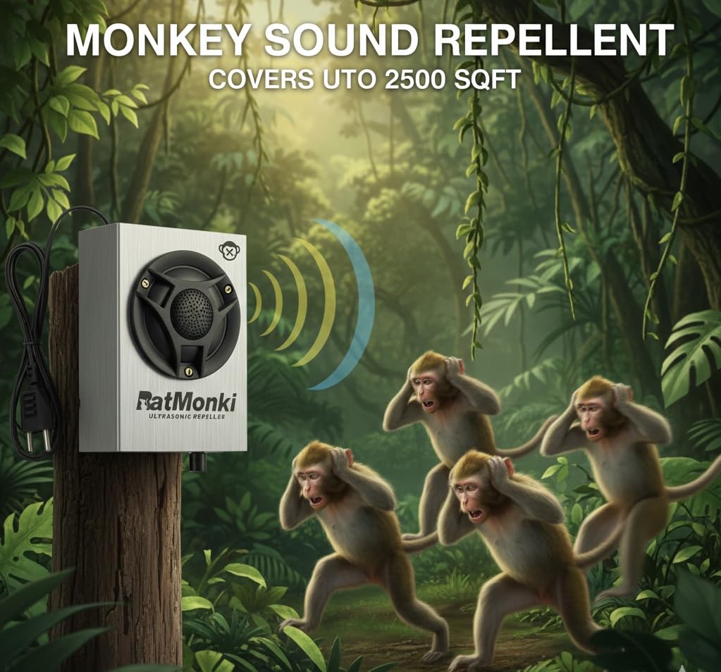 Monkey ultrasonic Repellent