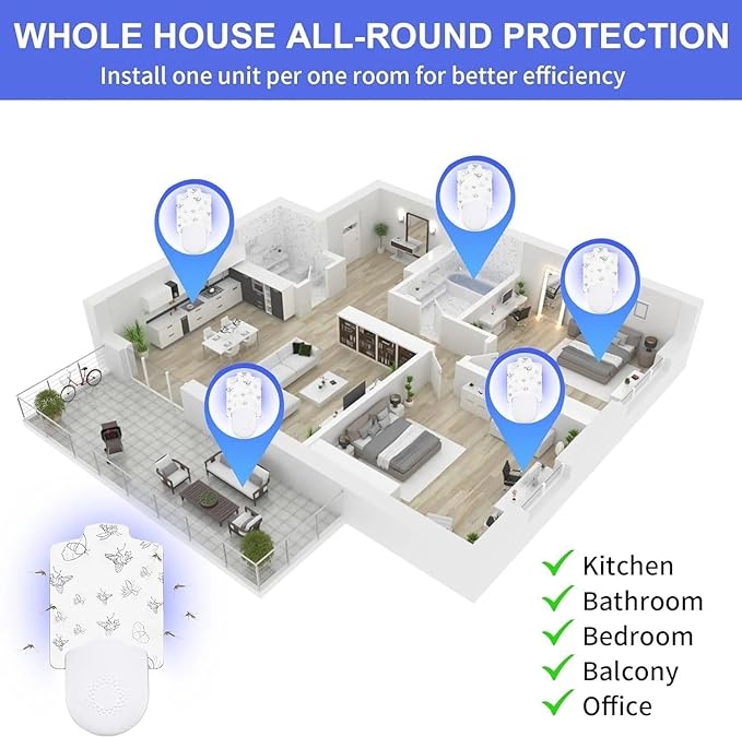 Mosquitoes Flying Trap