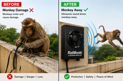 Monkey ultrasonic Repellent